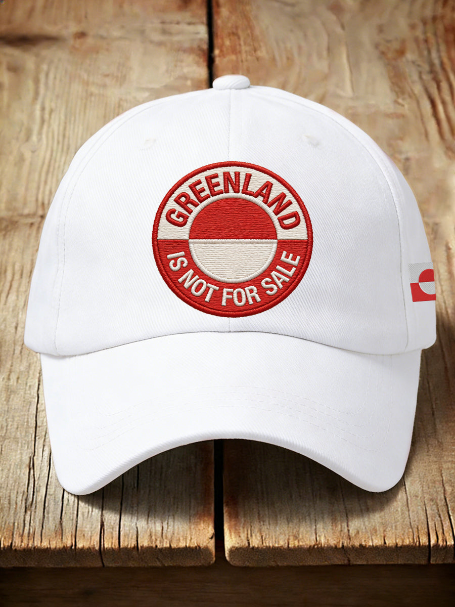 Unisex Greenland er ikke til salgs broderhatt