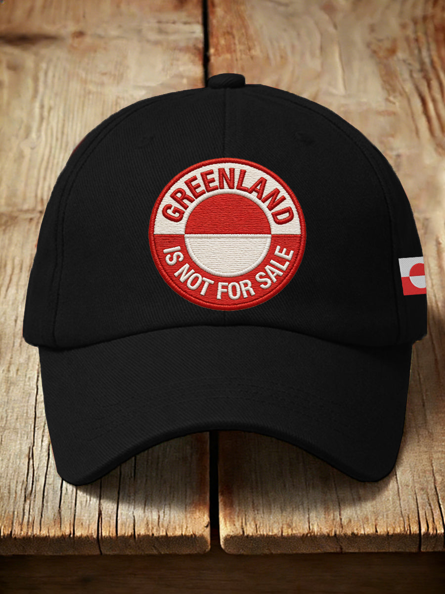 Unisex Greenland er ikke til salgs broderhatt