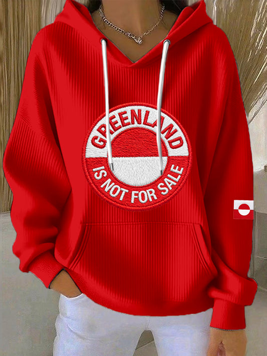 Grønland er ikke til salgs broderimønster