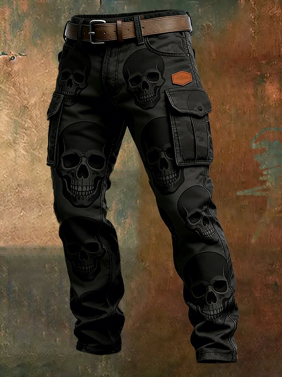 Mäns Retro Business Style Casual Work Byxor