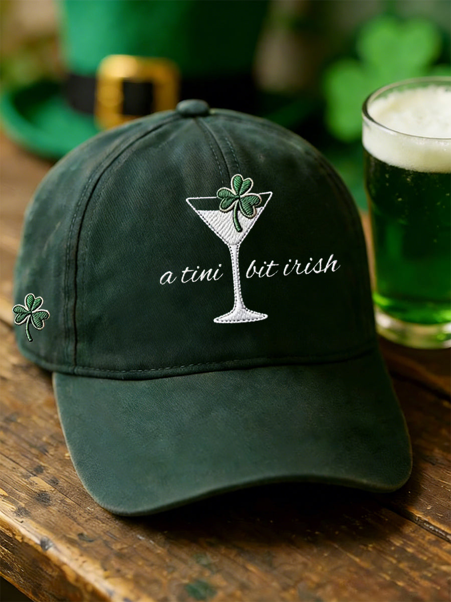 Unisex St Patrick's Day Shamrock Art Print hatt