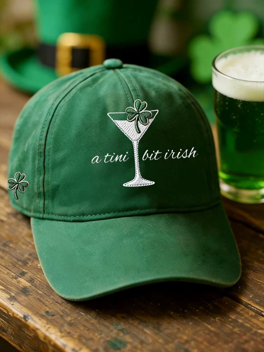 Unisex St Patrick's Day Shamrock Art Print hatt