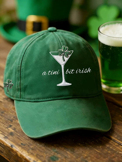 Unisex St Patrick's Day Shamrock Art Print hatt