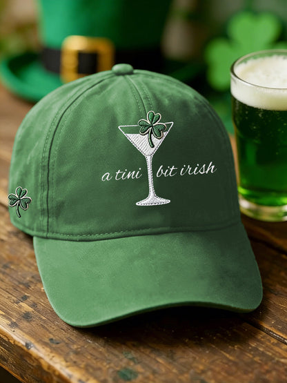 Unisex St Patrick's Day Shamrock Art Print hatt