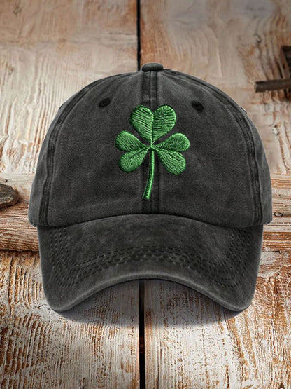 Unisex stressad bomull St. Patrick's Day hatt
