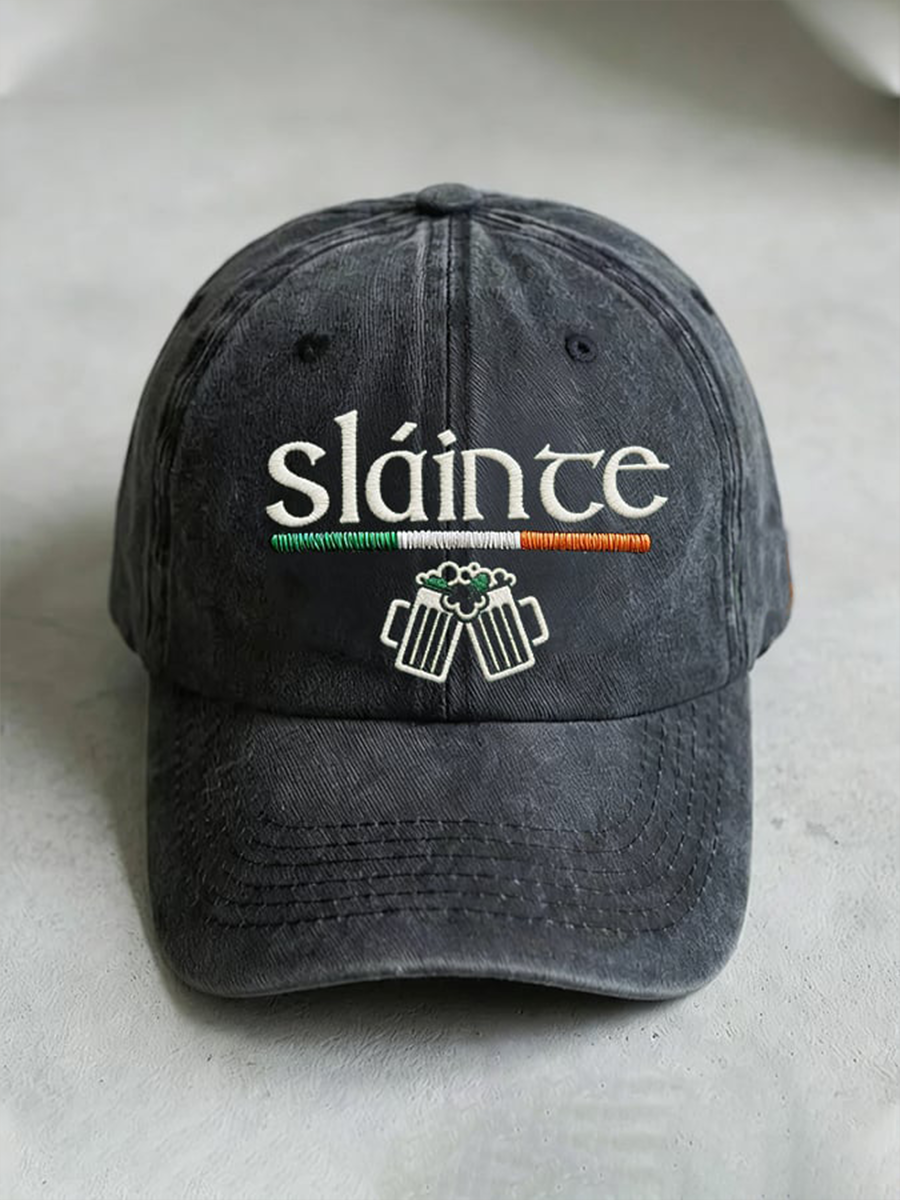 Unisex St. Patrick's Day Slaince Print hatt