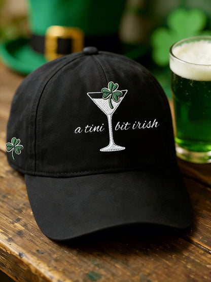 Unisex St Patrick's Day Shamrock Art Print hatt