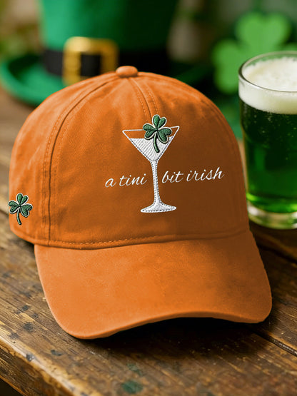 Unisex St Patrick's Day Shamrock Art Print hatt