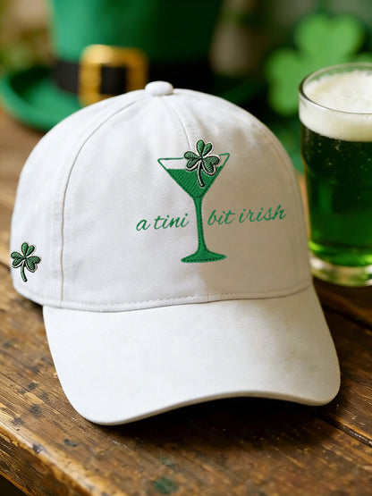 Unisex St Patrick's Day Shamrock Art Print hatt
