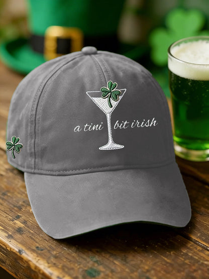 Unisex St Patrick's Day Shamrock Art Print hatt