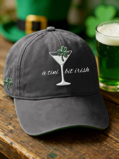 Unisex St Patrick's Day Shamrock Art Print hatt
