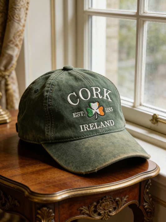 Unisex Cork Irland Trykklue