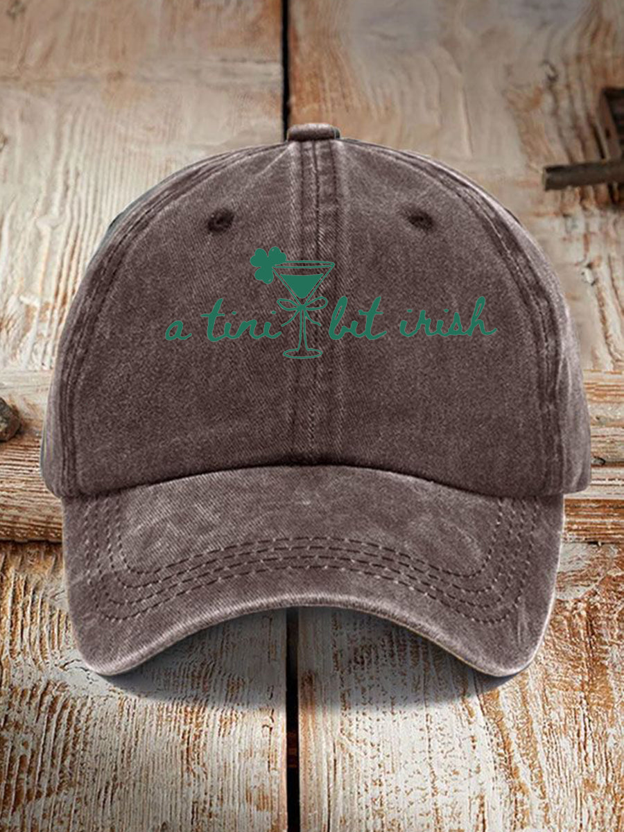 Unisex A Tini Bit Irländska Baseball Caps