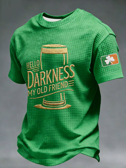 Herrens hej mörker Min gamla vän Våffle korta ärmar T-shirt