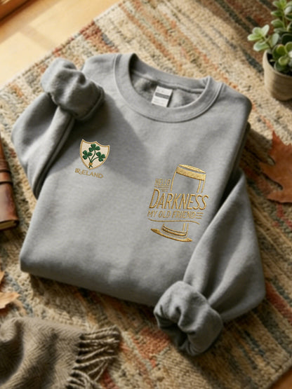 Kvinnor Hej mörker min gamla vän regelbundna tröjar