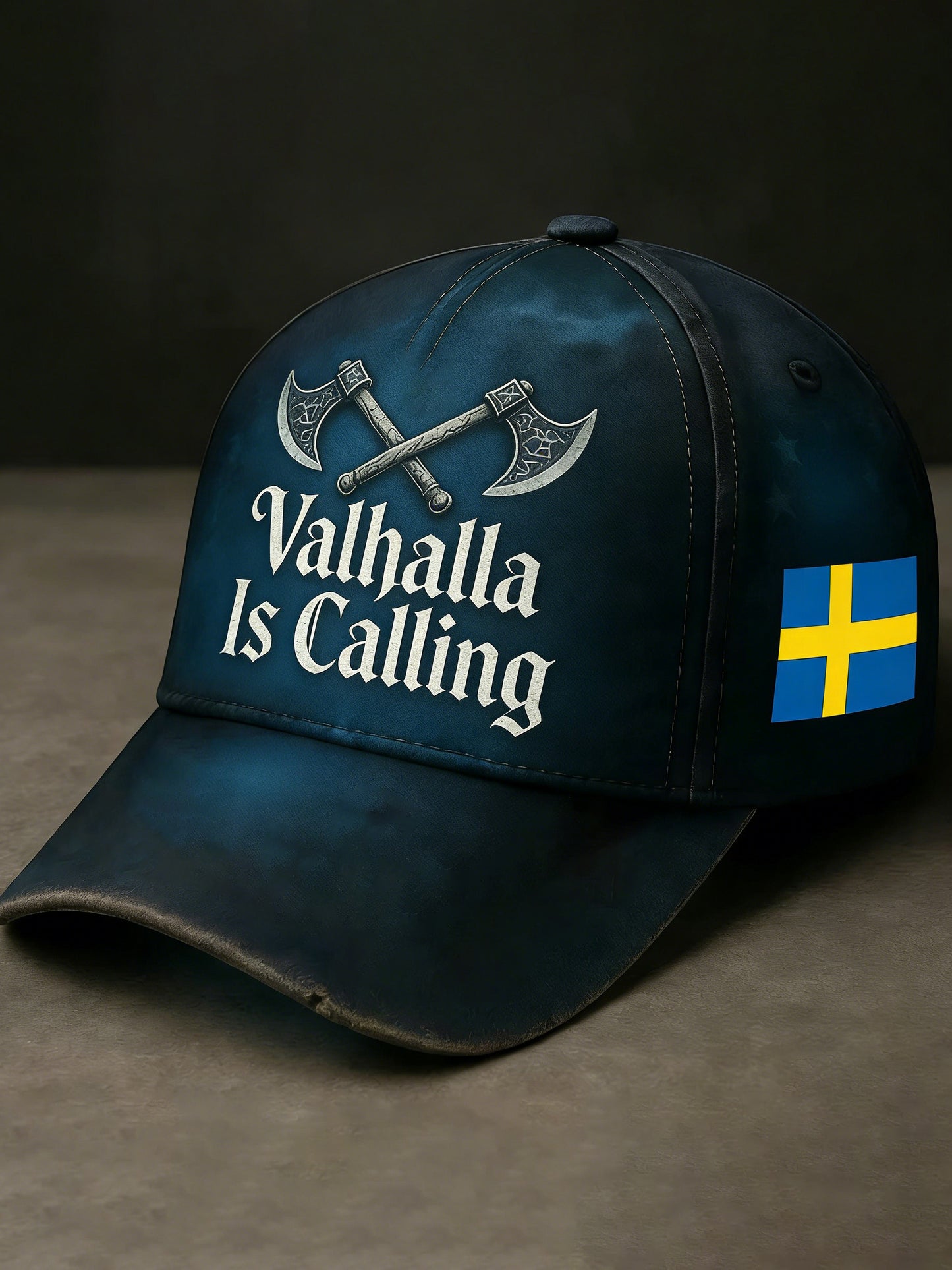 Valhalla kallar Viking Sverige hatt