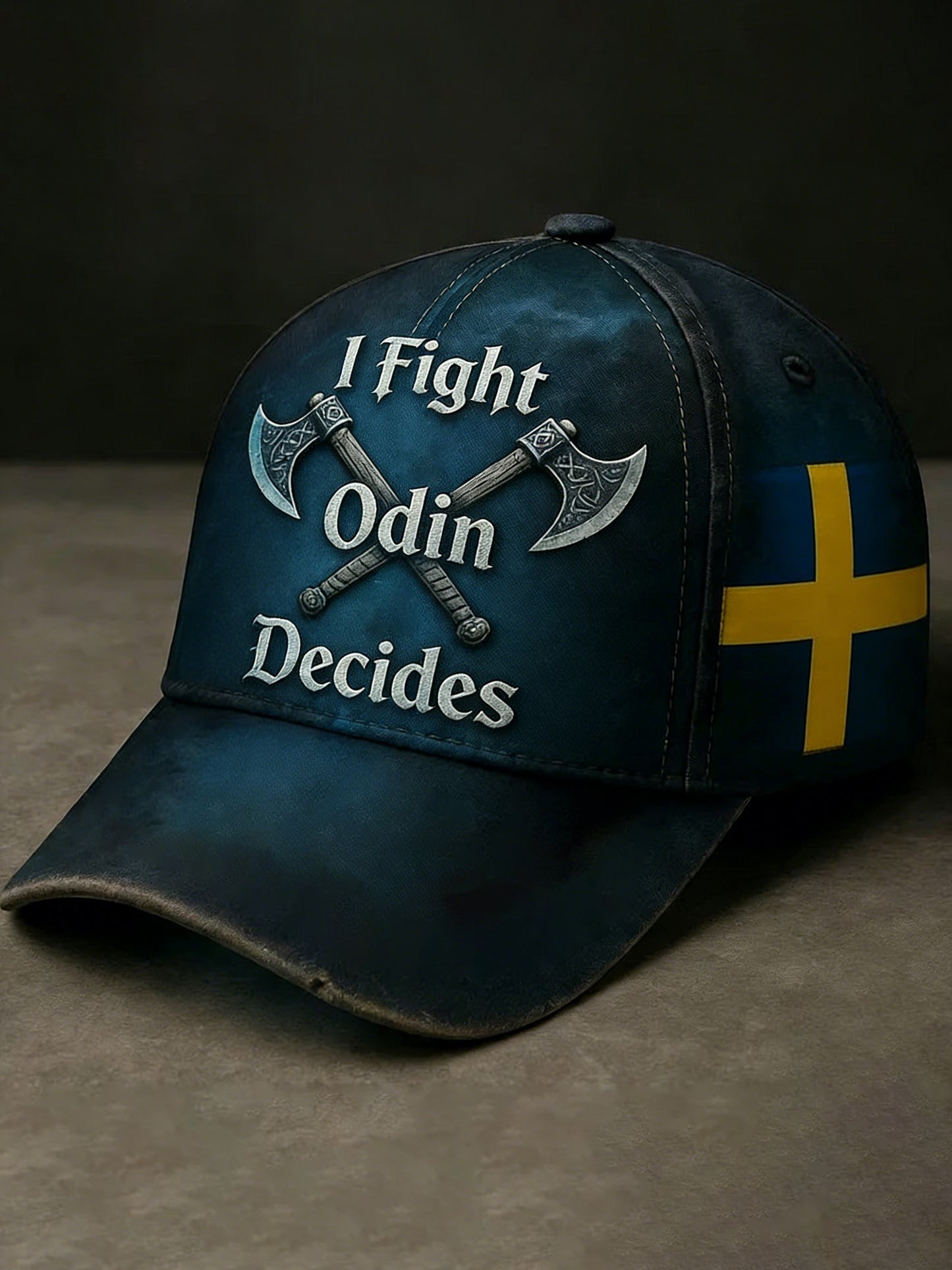 Jag bekämpar Odin bestämmer Viking Sverige hatt