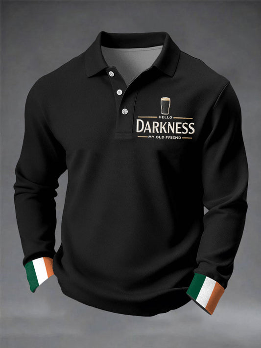 Herrens hej mörker Min gamla vän lång ärm skjorta