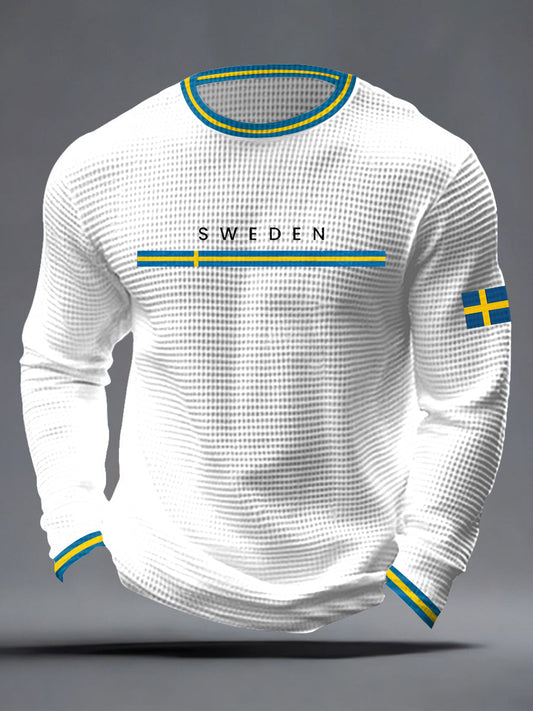 Herreklær Svensk kunst Vaffelgenser