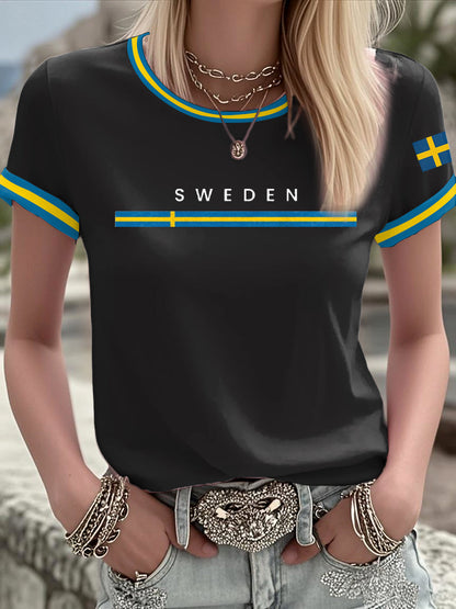 Kvinnors konst Tryckt T-shirt