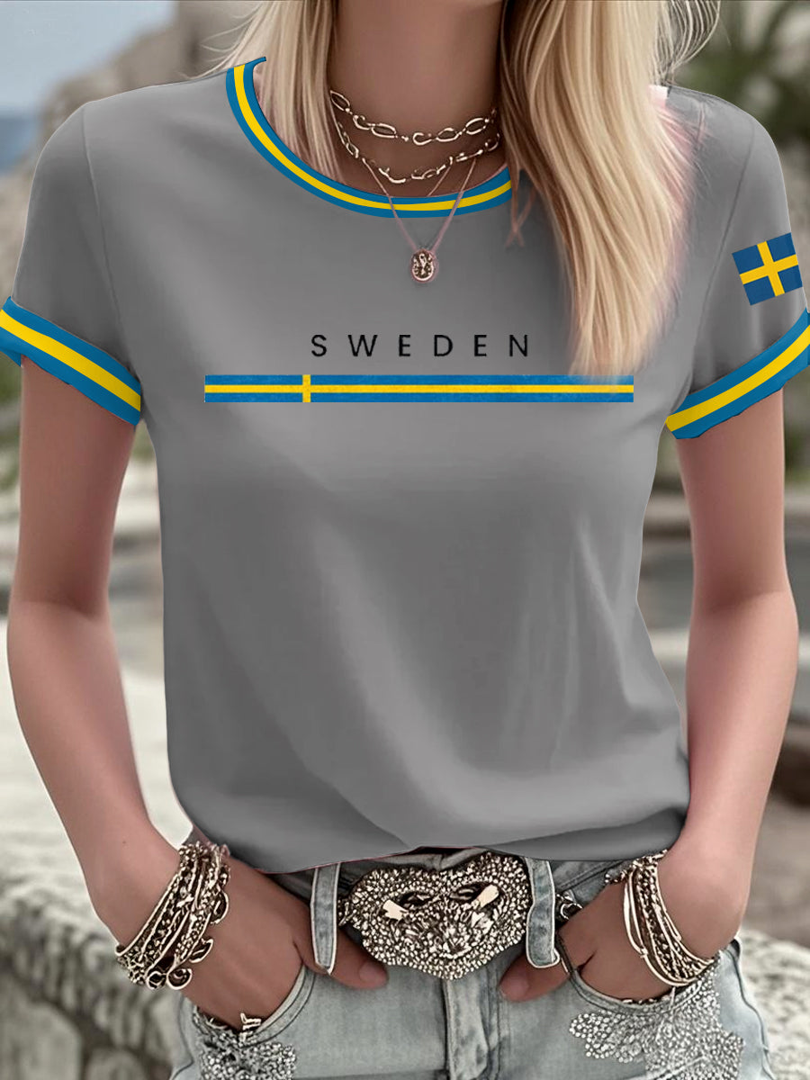 Kvinnors konst Tryckt T-shirt
