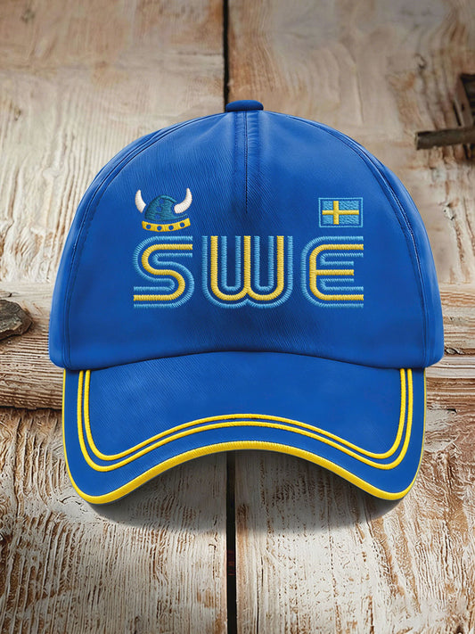 Unisex Sverige Fotball elskere trykt hatt