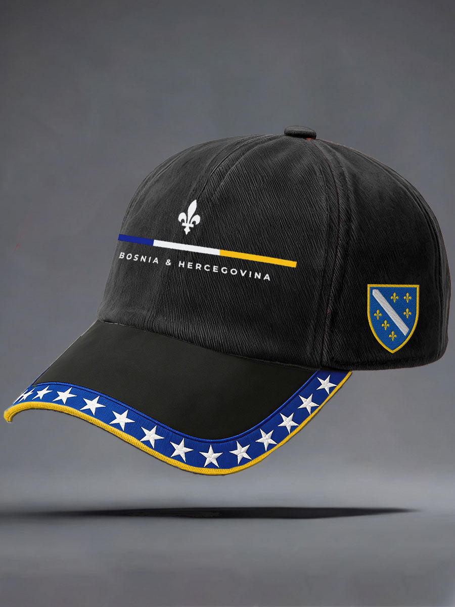 Unisex Bosnien ZMAJEVI Fotbollslärares tryckt hatt