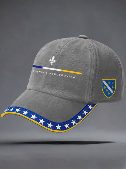 Unisex Bosnien ZMAJEVI Fotbollslärares tryckt hatt