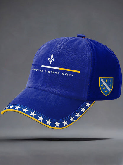 Unisex Bosnien ZMAJEVI Fotbollslärares tryckt hatt