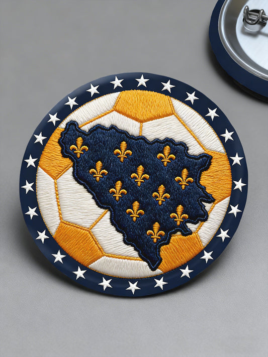 Bosno ZMAJEVI Fotbollslära-märken med tryck