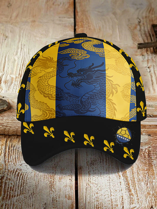 Unisex Bosnia ZMAJEVI Fotballtrener trykt lue