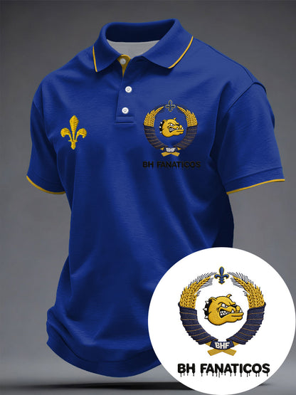 Herr Bosnien Fotbollsläkare ZMAJEVI Tryckta Casual T-shirts