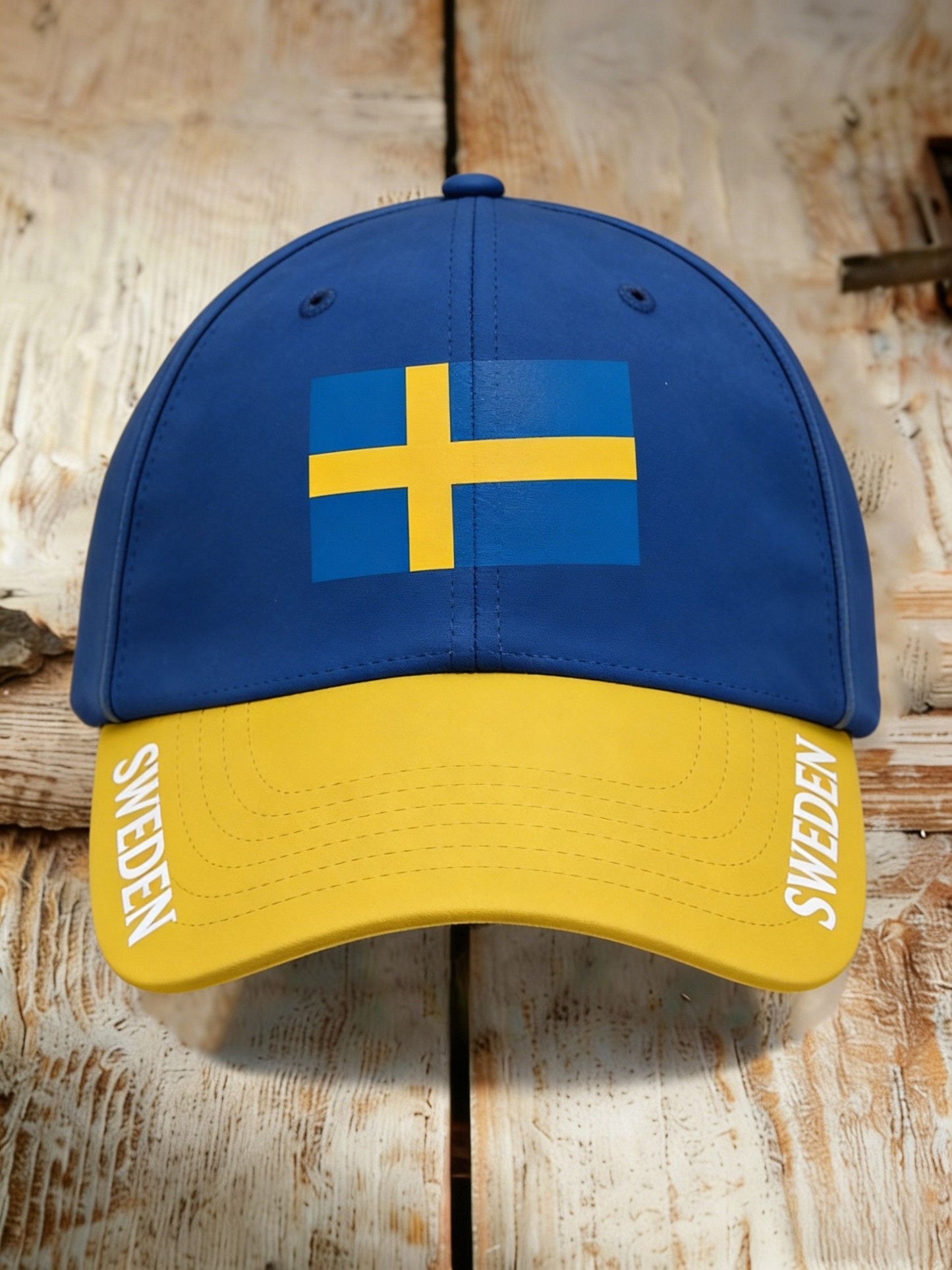 Retro Viking Svensk flaggbricka
