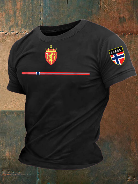 Herre norsk T-skjorte
