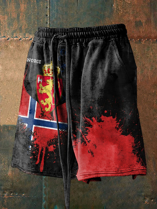 Trykte shorts for menn, Norge