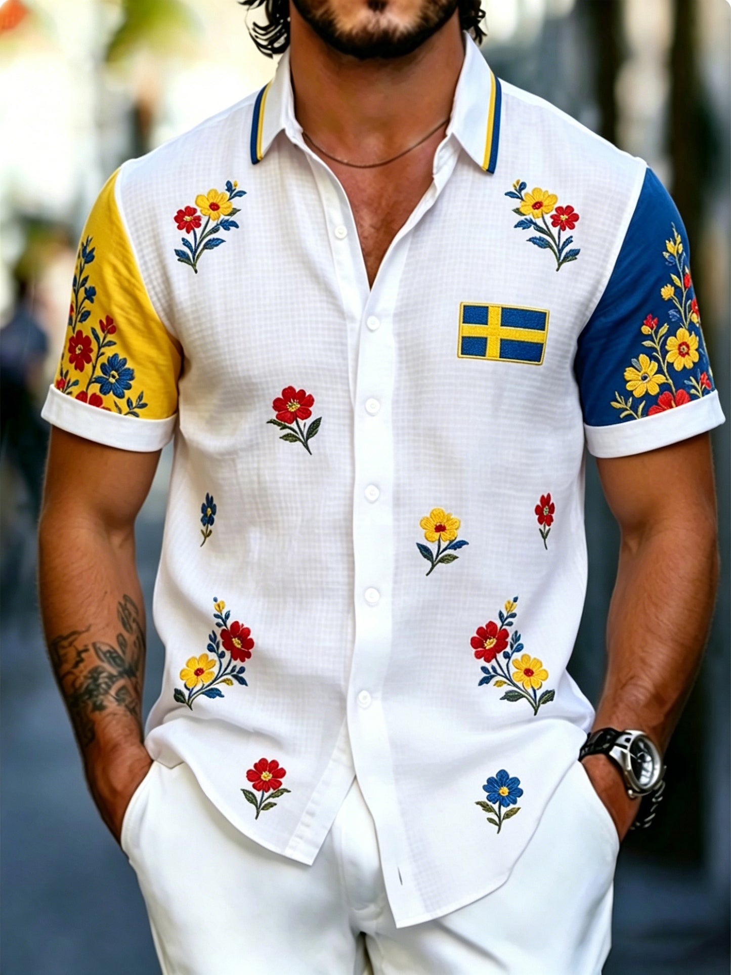 Herrens svenska midsommarfestival minneskonst Print