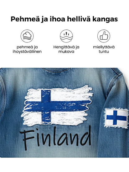 Mäns våffla lång ärm T-shirt