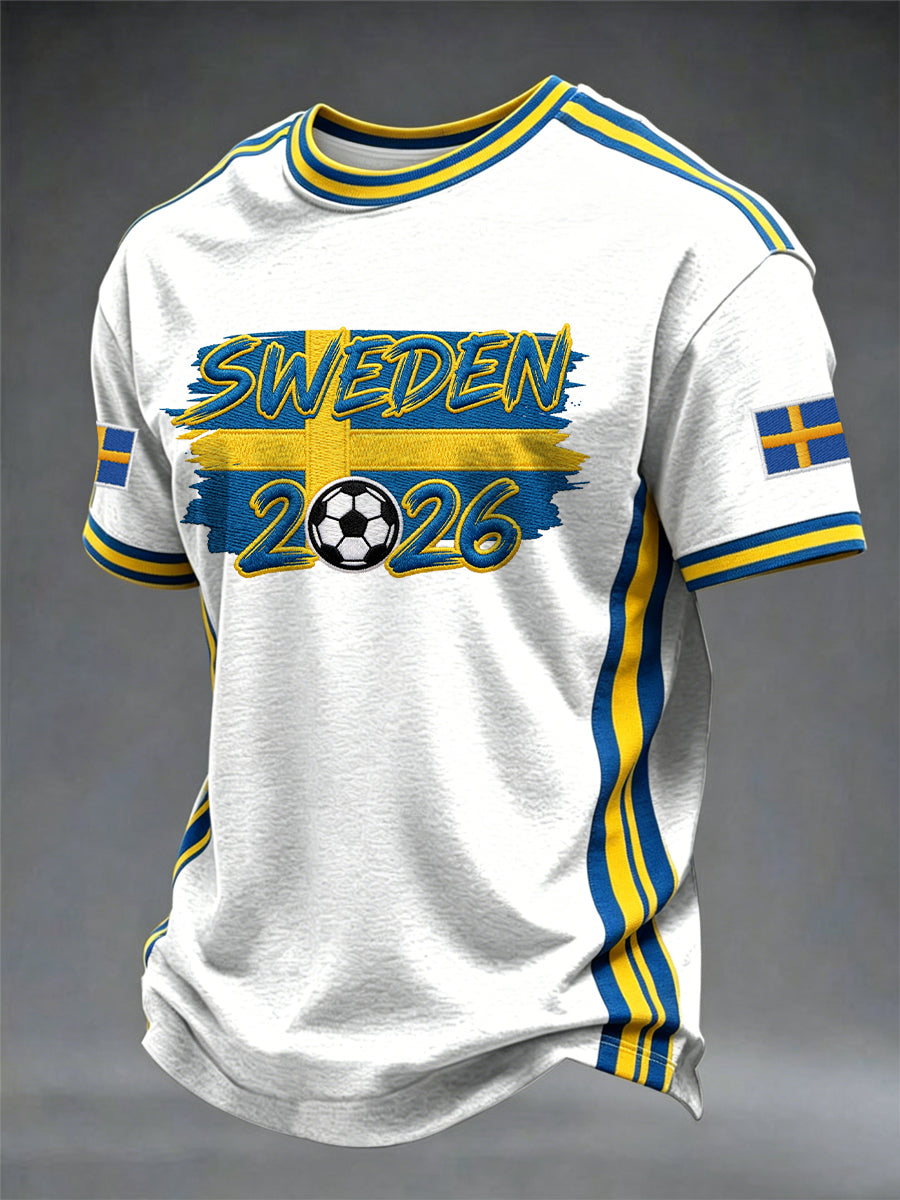 Svensk fotbollstävlat herrtröja