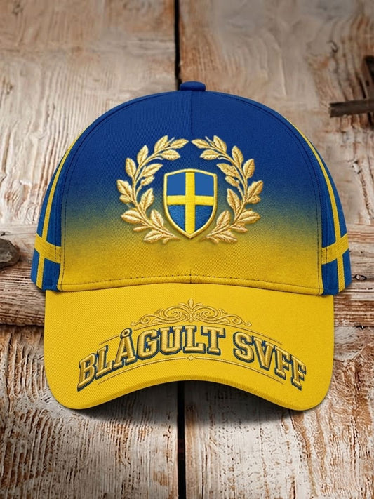 Vintage Svensk Fotballærer 2026 Trykt Caps