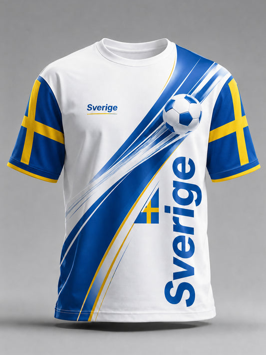 Herrer fotballkamp – tribunekunsttrykk T-skjorte