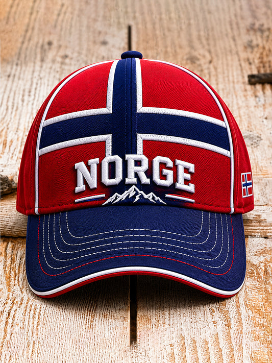 Unisex fotballfanhatt med kunstnerisk trykk