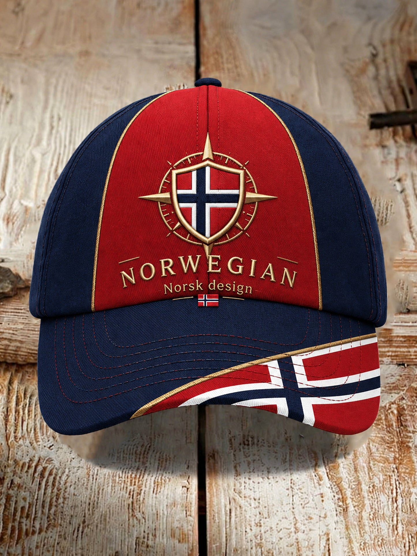 Unisex norsk fotballmatch med kunstnerisk trykt
