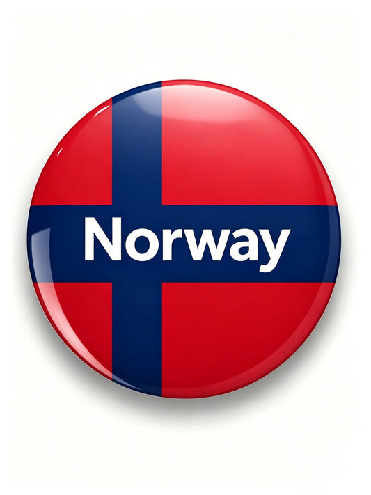 Unisex Norge Fotballkamp Heie Kunsttrykk Merke
