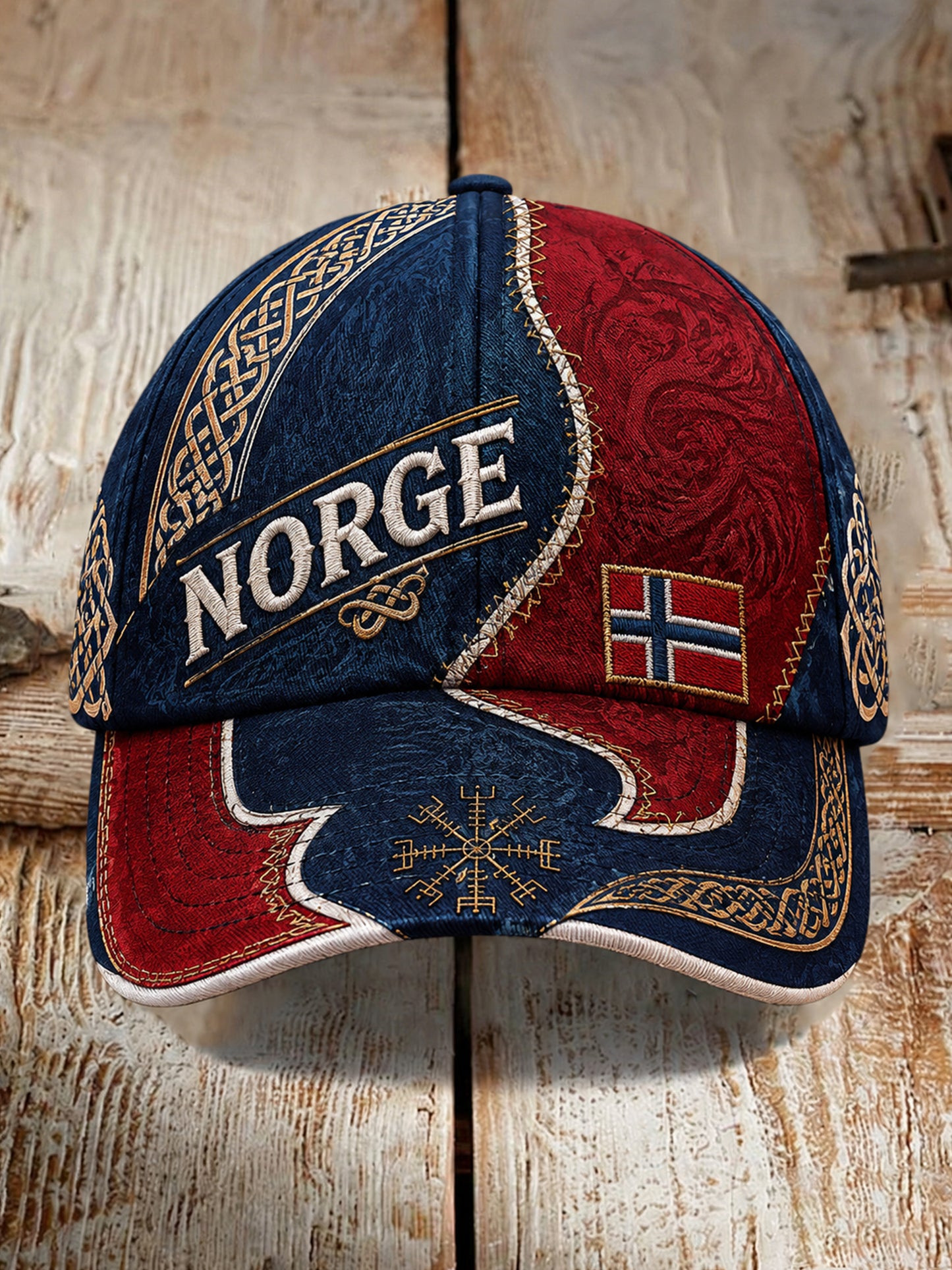 Unisex norsk fotballfan-kultur og heiarop kunsttrykk lue
