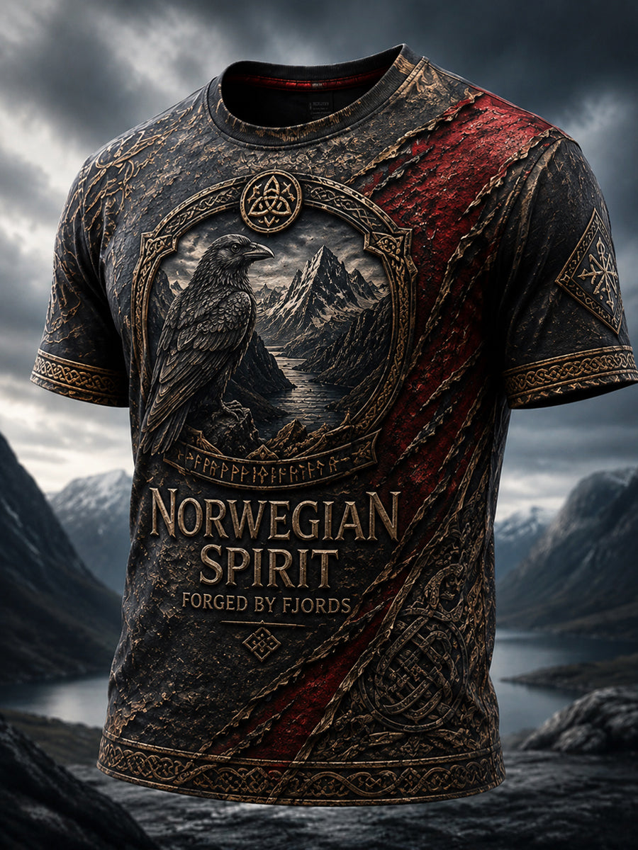 Vintage norsk sprøytttrykk