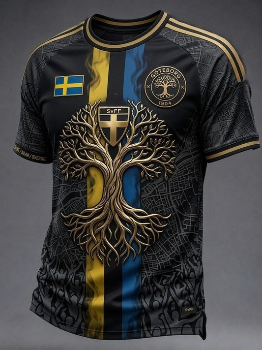 Herregenser med trykk: Svensk fotballærer 2026