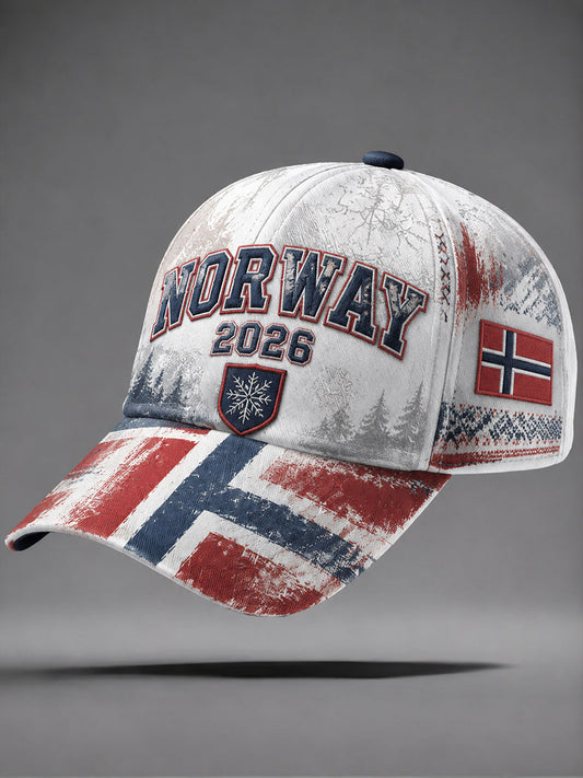 Norge fotball Sport-stil Unisex-hatt