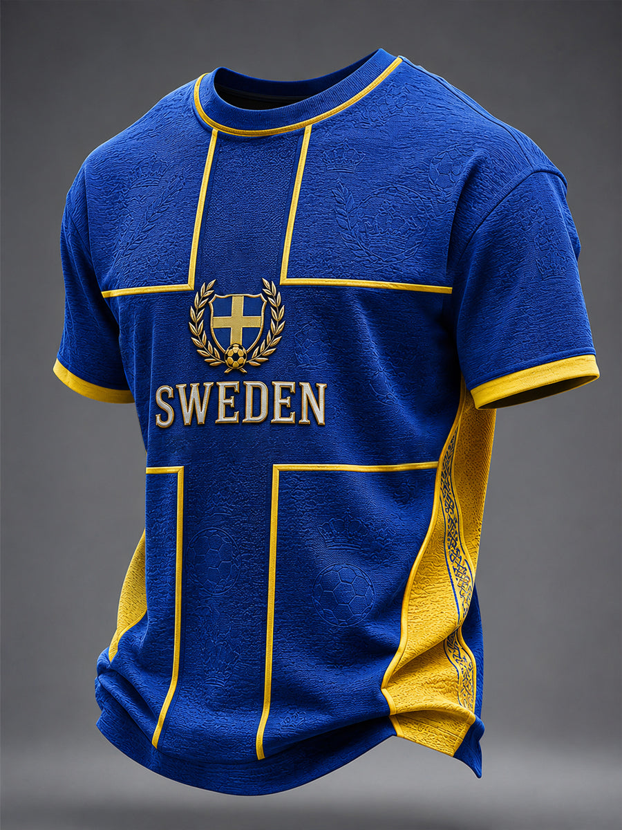 Svensk fotbollstävlat herrtröja