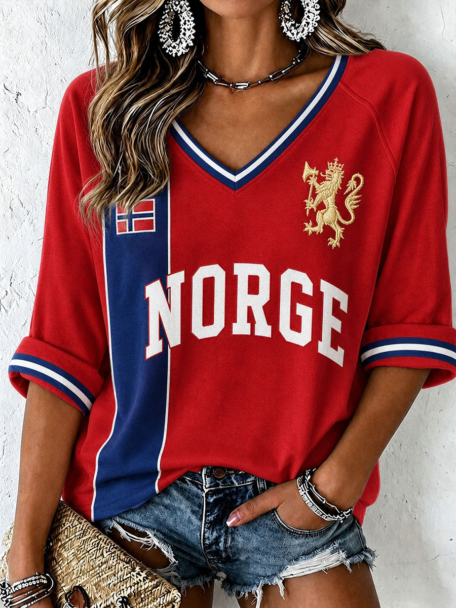 Kvinner Norge T-skjorte