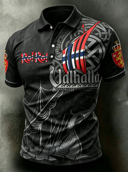 Menns Ro! Ro! Valhalla skjorte